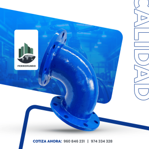 Codo 90° Bridado Hierro Dúctil
