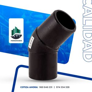 Codo 45° HDPE Termofusión