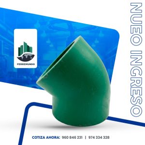 Codo 45° PPR Collaplus
