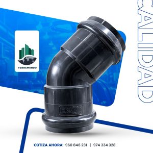 Codo 45° PVC UF ERA